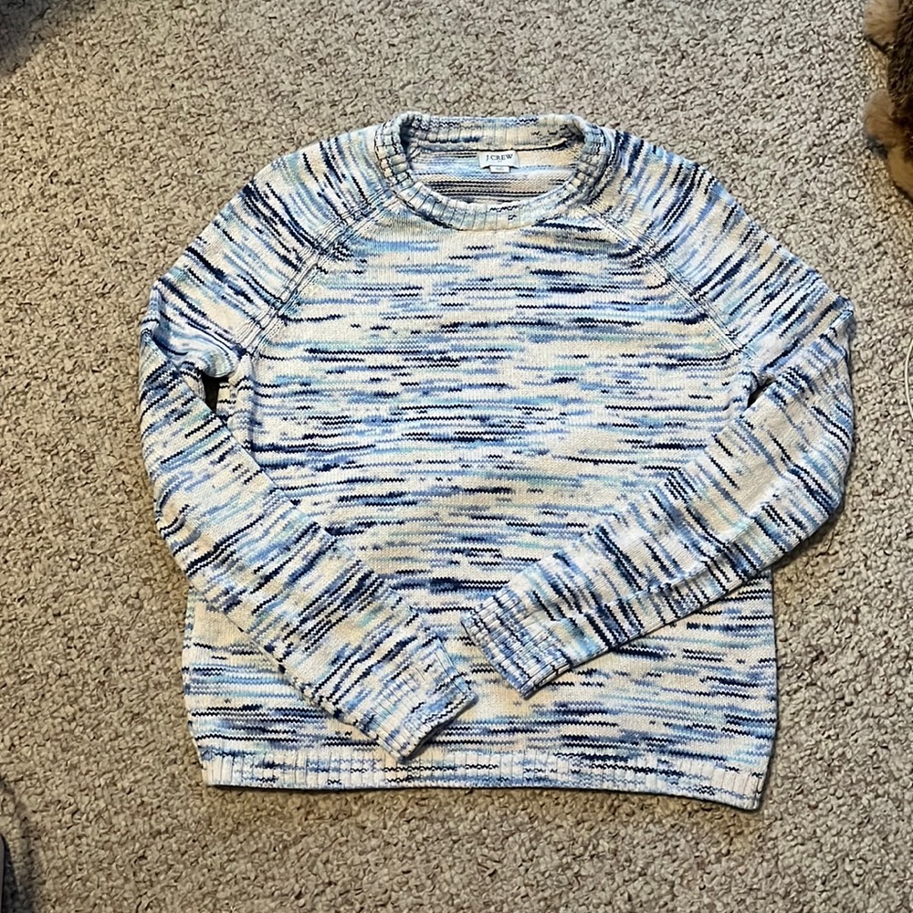 J. Crew Space Dye Sweater